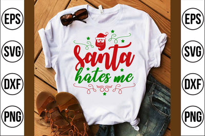 santa hates me svg SVG shah alam 