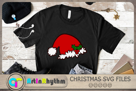 Santa Hats Svg, Elf Hat Svg, Christmas Hats Svg, Christmas Ornaments Svg SVG Artinrhythm shop 