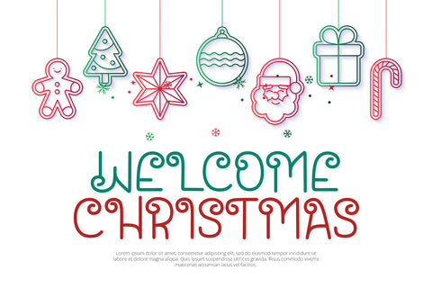 Santa House - Christmas Font Font Alpaprana Studio 