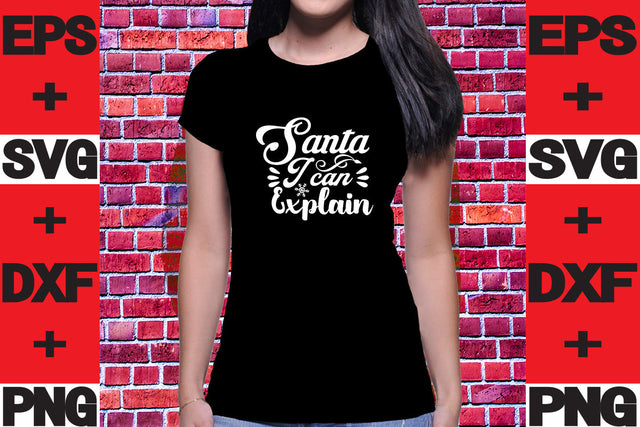 Santa I can explain SVG svgteam 