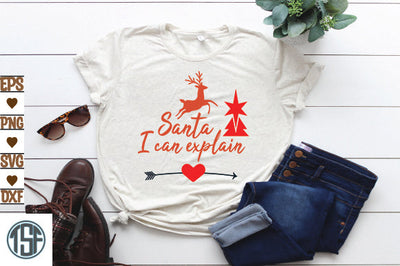 Santa I can explain SVG thesvgfactory 