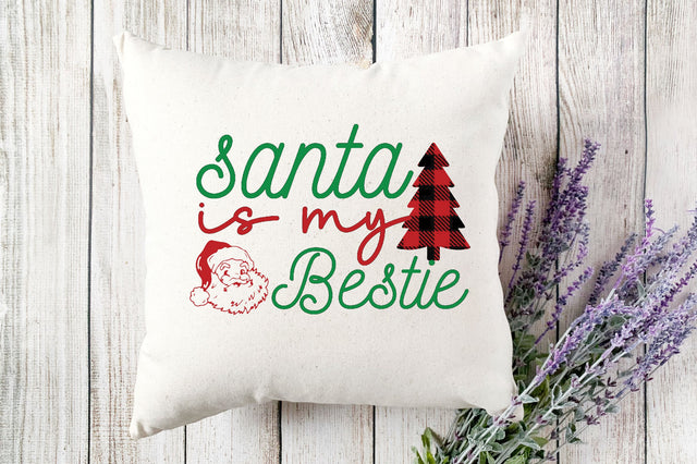 santa, is my bestie sublimation Sublimation SVGista 