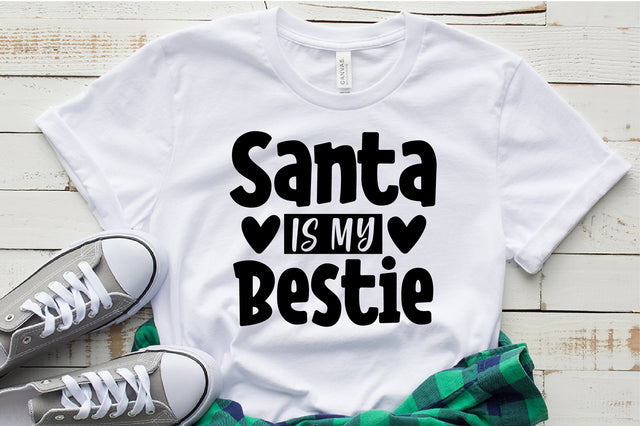 Santa is My Bestie SVG nirmal108roy 