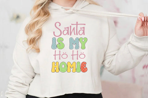 Santa is My Ho Ho Homie Sublimation Sublimation Jagonath Roy 