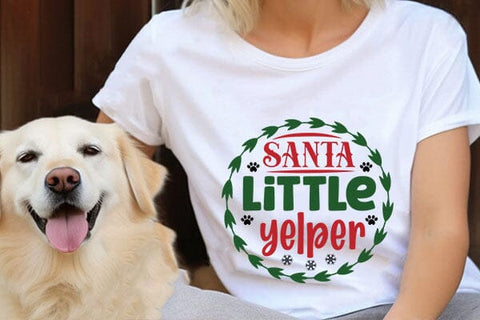 Santa Little Yelper SVG Angelina750 