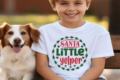 Santa Little Yelper SVG Angelina750 