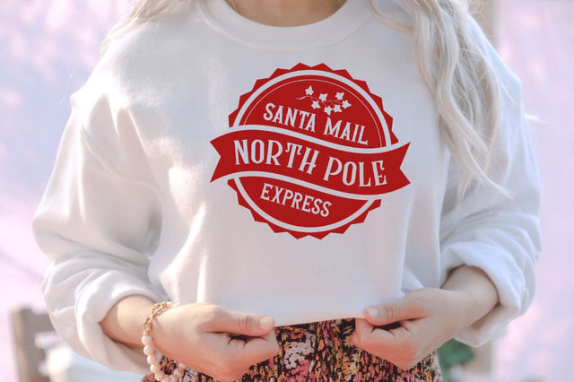 Santa mail north pole express SVG SVG DESIGNISTIC 