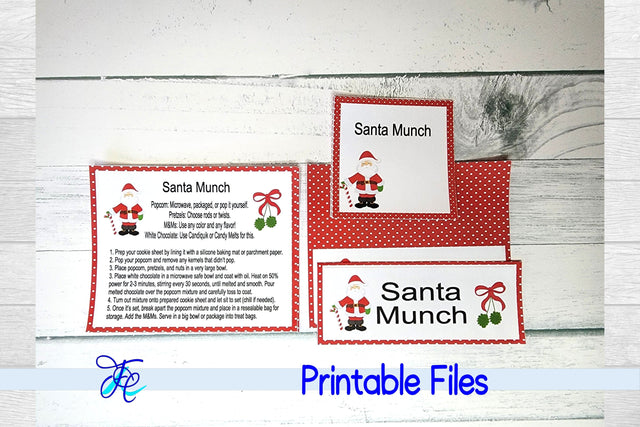 Santa Munch Bundle 3D Paper Family Creations 