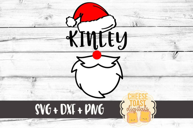 Santa Name - Personalized Santa SVG Cheese Toast Digitals 