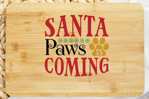 santa paws is coming SVG Angelina750 
