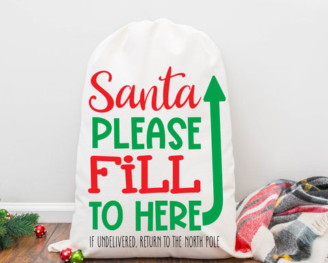 Santa Sack SVG Bundle | Christmas SVG | Santa SVG | Reindeer svg | North Pole svg | Santa Bag svg | Santa Hat svg | Gingerbread Man svg SVG What A Gem SVG 