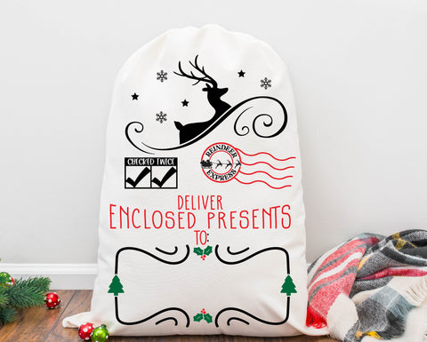 Santa Sack SVG Bundle | Christmas SVG | Santa SVG | Reindeer svg | North Pole svg | Santa Bag svg | Santa Hat svg | Gingerbread Man svg SVG What A Gem SVG 