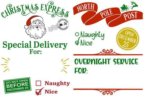 Santa Sack SVG Bundle | Christmas SVG SVG B Renee Design 