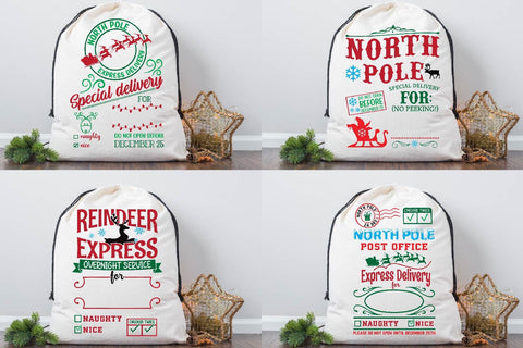 Santa Sack SVG Bundle,Christmas Santa Bag SVG, Christmas Svg, Farmhouse Svg ,Farmhouse Christmas Sign Bundle,sign svg,door sign svg SVG Paper Switch 