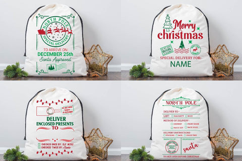 Santa Sack SVG Bundle,Christmas Santa Bag SVG, Christmas Svg, Farmhouse Svg ,Farmhouse Christmas Sign Bundle,sign svg,door sign svg SVG Paper Switch 