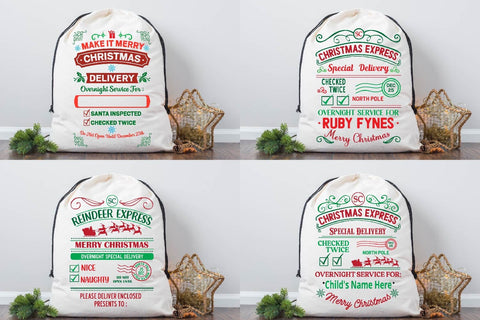 Santa Sack SVG Bundle,Christmas Santa Bag SVG, Christmas Svg, Farmhouse Svg ,Farmhouse Christmas Sign Bundle,sign svg,door sign svg SVG Paper Switch 
