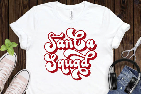 Santa Squad svg design SVG Creativeart88 