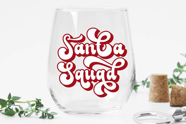 Santa Squad svg design SVG Creativeart88 