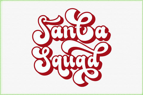 Santa Squad svg design SVG Creativeart88 