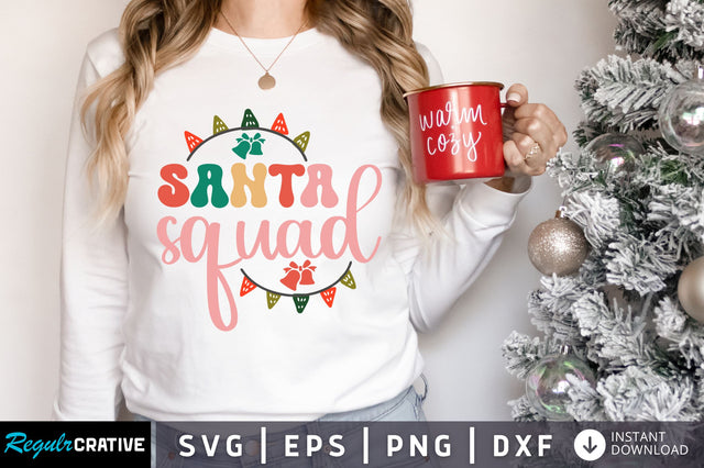 Santa squad SVG Design SVG Regulrcrative 
