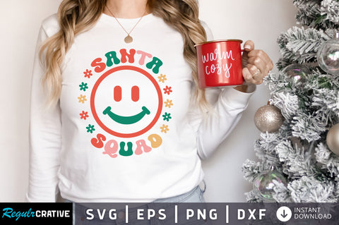 Santa squad SVG Design SVG Regulrcrative 