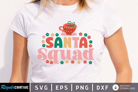 Santa squad SVG Design SVG Regulrcrative 