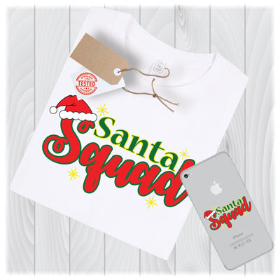 Santa Squad SVG Files for Cricut Designs | Christmas SVG Files SVG My Sew Cute Boutique 
