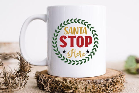Santa Stop Here SVG Angelina750 