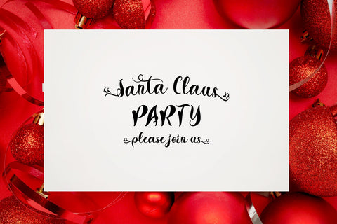 Santa Story Font Prasetya Letter 