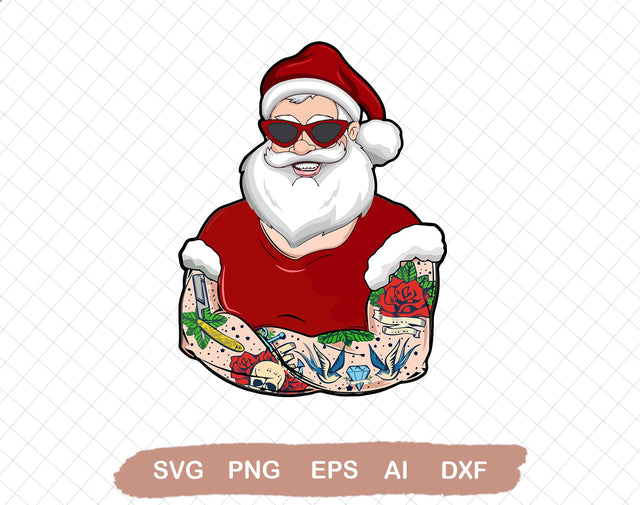 Santa Sublimations, Designs Downloads, svg, Shirt Design Sublimation Downloads, hard Seltzer, Winter, Christmas, Santa Claws, DTG SVG DiamondDesign 