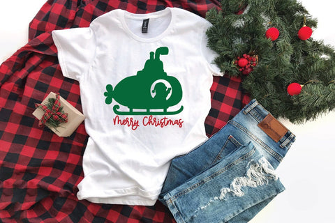 Santa Submarine SVG File - Merry Christmas SVG File SVG Old Market 