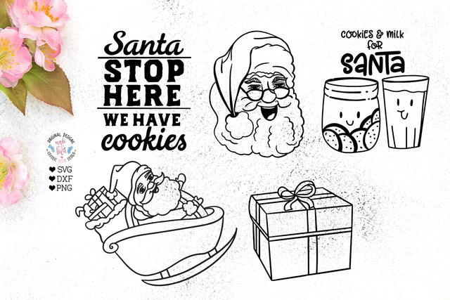 Santa SVG SVG Graphic House Design 