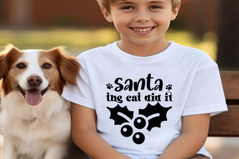 Santa The Cat Did It SVG Angelina750 