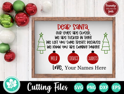 Santa Tray SVG | Christmas SVG SVG TrueNorthImagesCA 