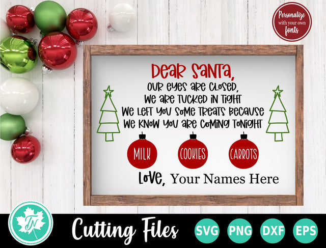Santa Tray SVG | Christmas SVG SVG TrueNorthImagesCA 