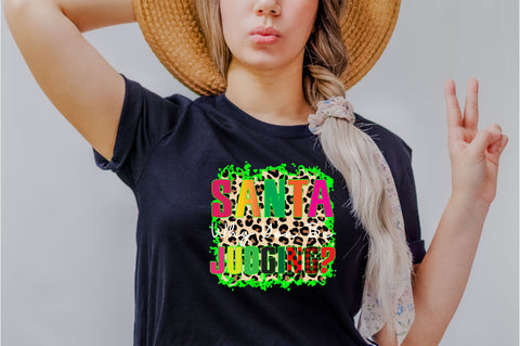 santa why you be judging Sublimation SVGArt 