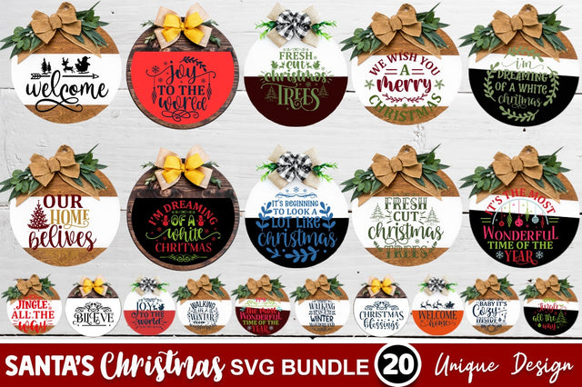 Santa'S Christmas SVG Bundle SVG Designangry 