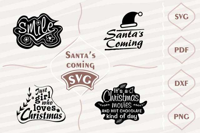 Santa's coming - SVG bundle SVG Digital Mojito 