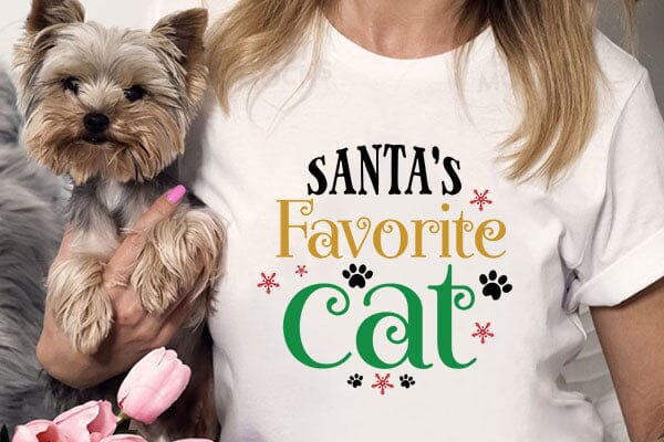 santas favorite cat SVG Angelina750 