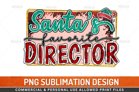 Santa's favorite dental hygienist Sublimation Design Sublimation Regulrcrative 