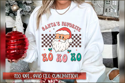 Santa's favorite ho ho ho Sublimation SVG Shetara Begum 