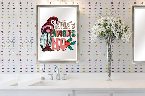 Santa's Favorite Ho Sublimation Sublimation Jagonath Roy 