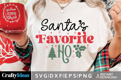 Santa's Favorite Ho SVG SVG md faruk hossain 