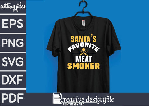 santa's favorite meat smoker SVG farhad farhad 