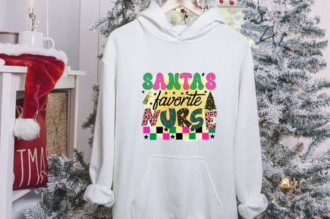 santas favorite nurse Sublimation SVGArt 