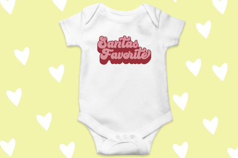 Santas Favorite Retro Christmas SVG SVG Style and Stencil 