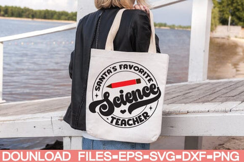 Santa's favorite Science Teacher SVG farhad farhad 