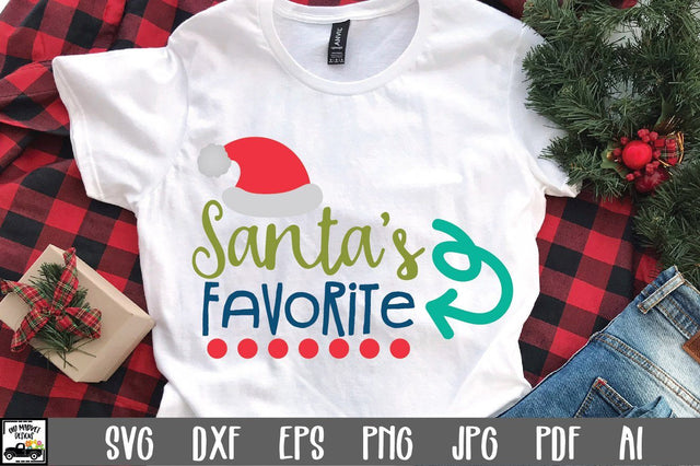 Santa's Favorite SVG Cut File - Christmas SVG SVG Old Market 