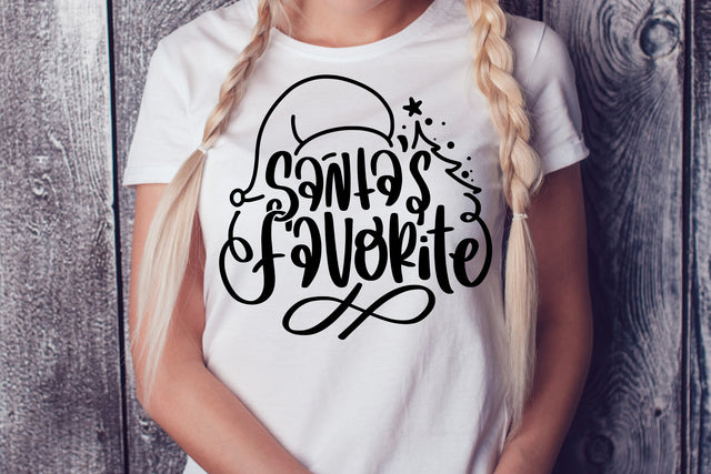 Santa's Favorite SVG Funny Christmas Quotes SVG dapiyupi store 