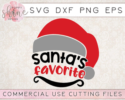Santa's Favorite SVG Poppy Shine Design 
